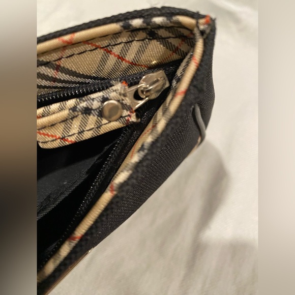 Burberry Black and Beige Plaid Pouch - Picture 10 of 16